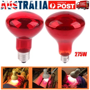 E27 275W 220V Infrared Red Heat Light Therapeutic Therapy Lamp Bulb Pain Relief - Picture 1 of 13