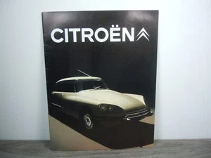 Brochure Prospekt Folder - Citroen DS DS20 DS21 *69795 - Bild 1 von 3