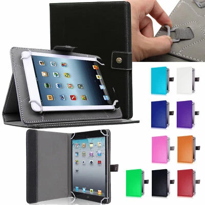 Leather Protective Case Cover Folding PU Stand For All Amazon 7"8"10"inch Tablet - Image 1 of 4
