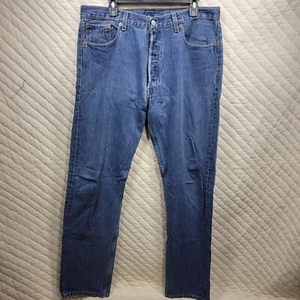 Vintage Levi’s 501 Jeans Herren 38 x 34 Hergestellt in den USA 90er Knopfleiste Midrise Medium - Bild 1 von 10