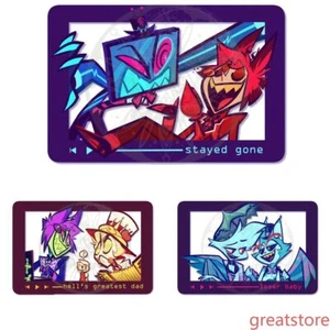 Hazbin Hotel Alastor Lucifer 12cm Acrílico Soporte 6cm Llavero Colgante Juegos Anime - Imagen 1 de 11
