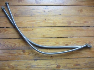 Edelstahlwellrohr mit Verschraubung (flachdichtend) 1/2 Zoll - Bild 1 von 1