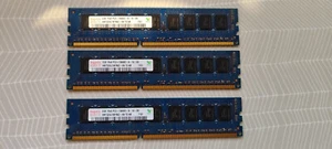 x3 2GB DDR3 PC3-10600E RAM – Hynix HMT325U7BFR8C – 6GB Total - Picture 1 of 3