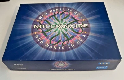 Who Wants To Be A Millionaire Board Game ITV  (Celador, 2000) Complete/Original - Image 1 of 4