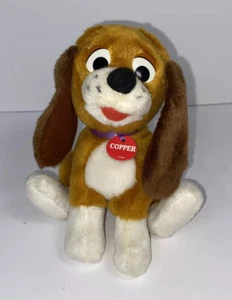 The Fox and The Hound - Copper Plush 8" - Exclusive for Video Release - Picture 1 of 12