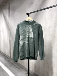 Emporio Armani gradient structure sweashirt abstract size Medium NWT made in IT - Picture 1 of 8