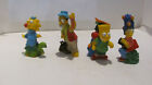 Simpsonowie 4 figurki Homer, Marge, Bart i Maggie ze zwierzętami