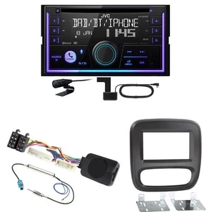 JVC KW-DB95BT Bluetooth Digitalradio USB CD Einbauset für Nissan NV300 - Bild 1 von 1