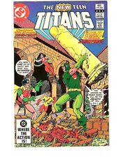 NEW TEEN TITANS #18 DC 1982! GEORGE PEREZ ART! RETURN OF ORIGINAL STARFIRE! BID!