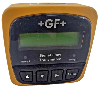 George Fischer Signet 385505 Flow Transmitter Digital Field Unit w/ Relays - Image 1 of 4