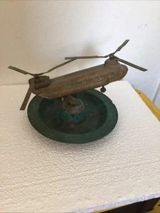 vintage chinook helicopter Solid Brass - Picture 1 of 6