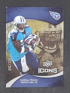 2009 Upper Deck Icons Silver Board /125 LenDale White #97 - Picture 1 of 2