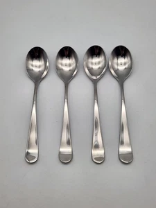 Set of 4 - Gourmet Settings 18/10 Stainless GON17 Teaspoons 6 3/4" Flatware - Picture 1 of 4