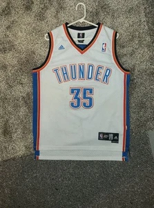 Adidas Mens Size Small OKC Thunder Kevin Durant #35 Stitched Swingman Jersey - Picture 1 of 8