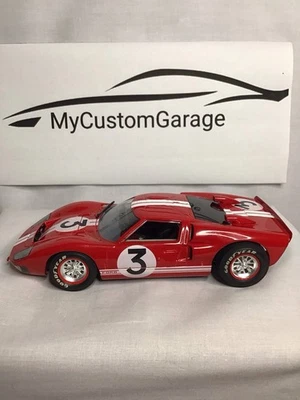 Ford G T, Racer Hand Detallated Pro Built, escala 1/25, rojo, plástico Tamiya Foto 1 de 4