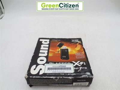 Tarjeta de sonido de audio Creative Sound Blaster X-Fi Go Pro 70SB109500000 USB SBX SB1290 Foto 1 de 4