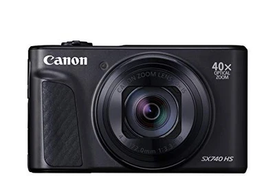 Canon Compact Digital Camera PowerShot SX740 HS Black PSSX740HSBK - Image 1 of 4