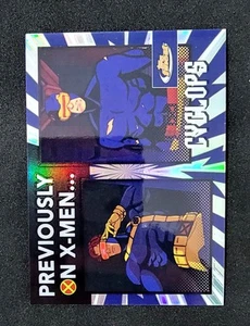 2025 Topps Finest X-Men '97 #PO-2 Cyclops Men Anteriormente en X-Men Refractor - Imagen 1 de 2