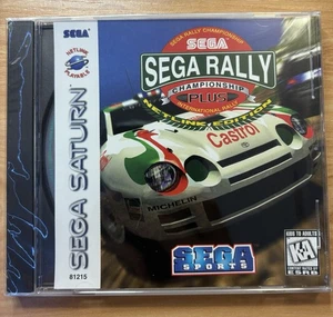 Sega Saturn Rally Championship Plus Netlink Edition Brand New Factory SEALED - Picture 1 of 6