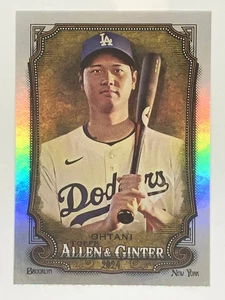 2024 Topps Allen Ginter Shohei Ohtani Hot Box Silver Foil #97 Dodgers - Picture 1 of 2