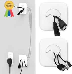 TV Wire Concealer - Wall Cable Cover & In-Wall Cable Management Kit (White) - Picture 1 of 11