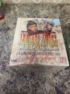 THE YOUNG INDIANA JONES CHRONICLES TRADING CARDS NEU FACTORY SEALED BOX Vintage  - Bild 1 von 5