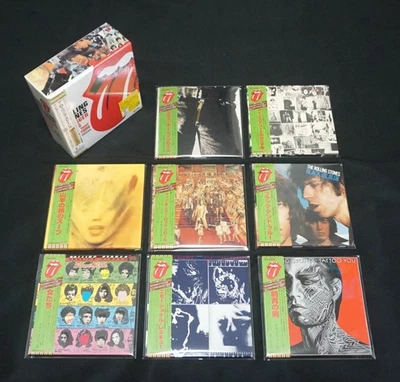 The Rolling Stones - Mini LP CD 8 Titles A Bigger Bang Tour Edition Box Set JPN Foto 1 de 4