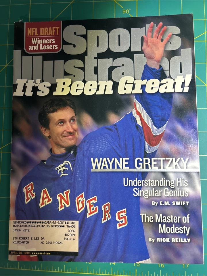 Sports Illustrated April 26, 1999 Wayne Gretzky "It's Been Great" Hockey - Image 1 of 1