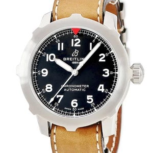 BREITLING WATCH AVIATOR SUPER 8 B20 AUTOMATIC 46 AB2040 AB2040101B1X1 BLK MEN'S - Picture 1 of 6