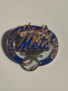 Cappello da baseball vintage 2007 Northern Virginia Mets Little League berretto spilla Cooperstown - Foto 1 di 2
