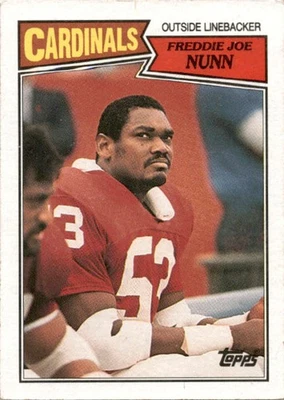 1987 Topps Freddie Joe Nunn #337 St. Louis Cardinals - Image 1 of 2