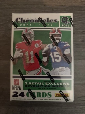 2023 Panini Chronicles Draft Picks Football Trading Cards Blaster Box Sealed