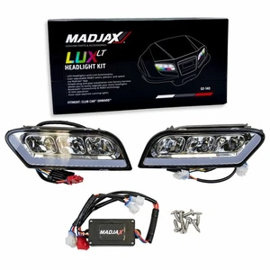 MadJax LUX LT Golf Cart LED RGB Headlight Only Kit for Club Car Onward 2017-Up - Picture 1 of 6
