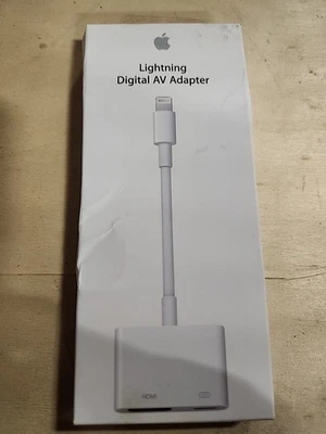 Brand New- Apple Lightning to VGA Video Adapter- MD825AM/A - Image 1 of 2