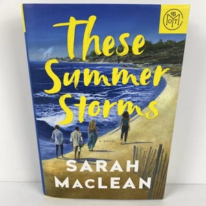 These Summer Storms A Novel by Sarah MacLean Hardcover BOTM July 2025 Like New - Picture 1 of 12