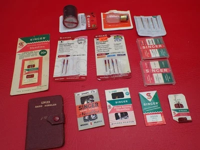 Lote de agujas para máquina de coser SINGER vintage Foto 1 de 4