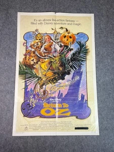 Póster de la película Disney Return To Oz 1985 vintage 1 hoja Fairuza Balk fantasía magia - Imagen 1 de 14