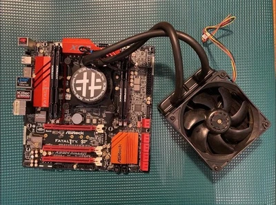 ASRock Fatal1ty X99M Motherboard LGA 2011 w/ Intel i7 5960x CPU and more - Image 1 of 3