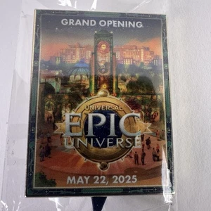 Epic Universe Grand Opening Team Member Exclusive Universal Studios Pin Sealed - Picture 1 of 5