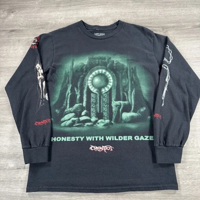 Lady Gaga Chromatica Ball T-Shirt Small Black Long Sleeve Concert Tour 2023 - Image 1 of 4