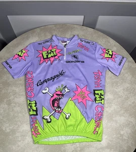 Vintage Giordana Team Fat Chance Yo Eddy lila Radtrikot Gr. XL 1258 - Bild 1 von 19