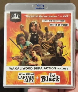 WAKALIWOOD SUPA ACTION BLU-RAY + DVD AGFA Wer tötete Captain Alex Bad Black OOP - Bild 1 von 3