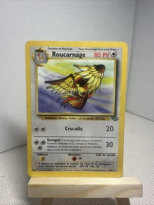 Roucarnage Pidgeot 24/64 Rare Jungle Set French Pokemon Card - Image 1 of 4