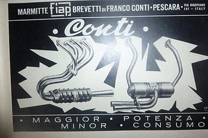 # ADVERTISING PUBBLICITA' MARMITTE FIAP CONTI PESCARA -1962 SPACEM VEDI ALTRE - Foto 1 di 8