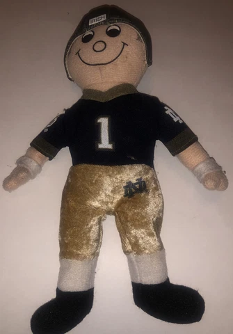Notre Dame Irish Buddy Plush Stuffed Doll Cover