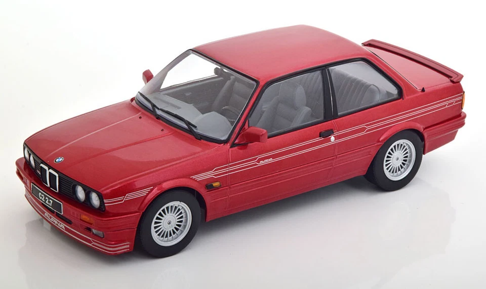 BMW Serie 3 Alpina 3 Series E30 C2 - 2.7 - 1988 Red Met KK-Scale 1 18 Nuovo 1/18