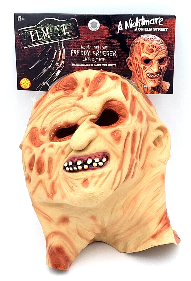 Nightmare on Elm Street Adult Deluxe Freddy Krueger Overhead Latex Mask - Image 1 of 3