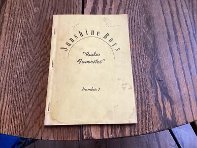 1957 Sunshine Boys Quartet Radio Gospel Singers Wheeling WV Jimmie Davis Gov.LA - Image 1 of 4
