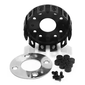 Billet CNC Black Clutch Basket for Yamaha Banshee 350 YFZ350 1987-06 Heavy Duty - Picture 1 of 12