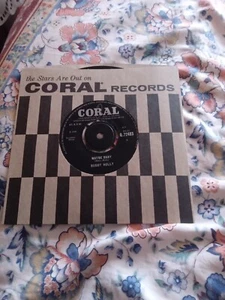 BUDDY HOLLY MAYBE BABY CORAL RECORDS 2ND VERSION  SINGLE 1966 MEGA  RARE  - Picture 1 of 8